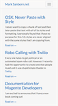 Mobile Screenshot of marksanborn.net